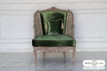 مبل تک نفره کاجی خرید مبل باروس 6548 (3)
