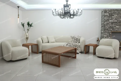 مبل راحتی جدید نرم و جذاب ۸ نفره پوکو کد ۲ خرید باروس (7)