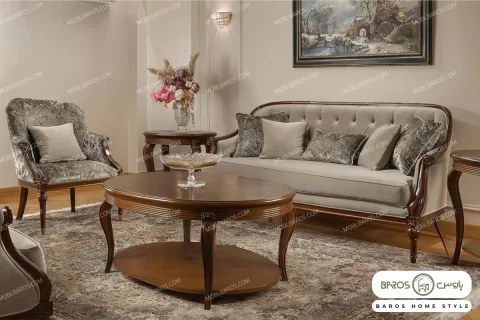 مبل راحتی جدید و سفارشی باستین خرید باروس