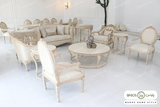 مبل سلطنتی جدید مدل الینا خرید باروس (3)