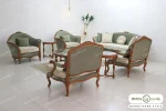 مبل نئوکلاسیک ایتالیایی لورنزو کد ۹ خرید مبل باروس 65 (1)