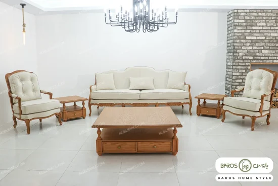مبل کلاسیک رومینا و چستر نیکا کد ۳ خرید باروس 4 (2)
