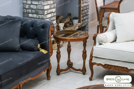 مبل کلاسیک رومینا و کینگ و چستر نیکا خرید مبل باروس 56 (7)