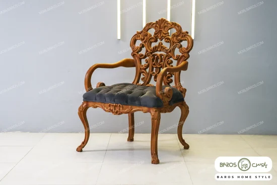 مبل کلاسیک رومینا و کینگ و چستر نیکا خرید مبل باروس 56 (9)