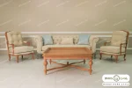 مبل کلاسیک ۱۰ نفره گندم، چستر روما و فرانسوی خرید باروس (3)