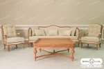 مبل کلاسیک ۱۰ نفره گندم، چستر روما و فرانسوی خرید باروس (7)