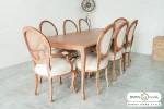مبل ۸ نفره کلاسیک گندم و مبل تک روما کد ۳ خرید مبل باروس ۴۹۴۹۳ (1)