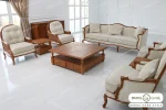 مبلمان ۷ نفره نئوکلاسیک ابزاری فرانسه و روما خرید باروس 589 (1)