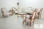 مبلمان ۷ نفره نئوکلاسیک جورجیا و تک فرانسوی خرید باروس (1)