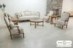 مبلمان ۷ نفره نئوکلاسیک جورجیا و تک فرانسوی خرید باروس (2)