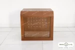 میز جلو مبلی و عسلی چوبی حصیری پوکو کد ۲ باروس11 (3)