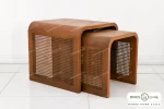 میز جلو مبلی و عسلی چوبی حصیری پوکو کد ۲ باروس11 (4)