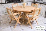 میز ناهار خوری 4 نفره طرح خاص نیلوفر نادری خرید مبل باروس baros (1)