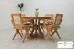 میز ناهار خوری 4 نفره طرح خاص نیلوفر نادری خرید مبل باروس baros (3)