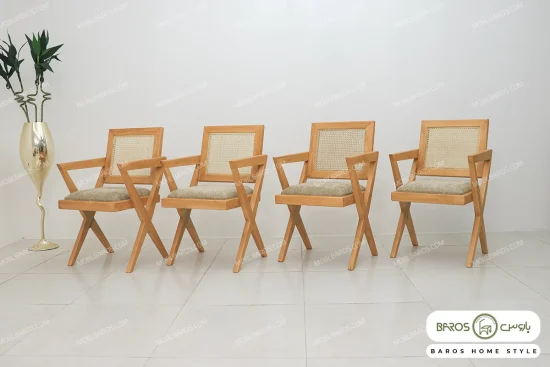 میز ناهار خوری 4 نفره طرح خاص نیلوفر نادری خرید مبل باروس baros (7)