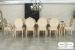 میز ناهارخوری ۱۰ نفره کلاسیک و چوبی جدید الینا خرید باروس (9)