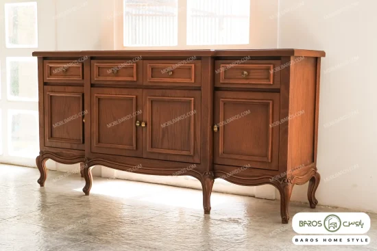 میز کنسول ساده ماندگار مبلمان باروس (2)