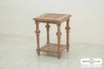 جلومبلی و عسلی حصیری جدید کاجی کد ۲ خرید باروس (1)