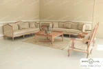 ست مبلمان چوبی مدل گندم و فرانسوی کد ۴ خرید باروس 56 (5)