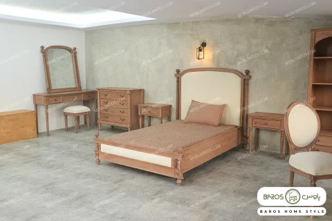 سرویس خواب تکنفره و نوجوان کلاسیک کایلی خرید باروس (4)