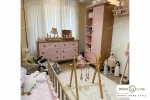 سیسمونی اتاق نوزاد رنگ صورتی مدل الینا کد ۲ خرید باروس (2)