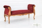 صندلی بنچ چوبی کلاسیک لورنزو خرید مبل باروس 3392 (3)