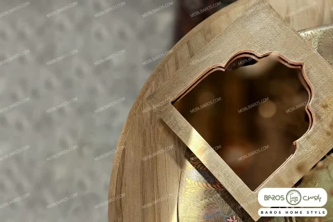 قاب چوبی با آینه طرح فریدا خرید قاب باروس