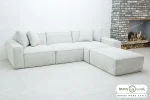 مبل ال راحتی جدید و مدرن هاکان خرید مبل باروس 49493 (3)