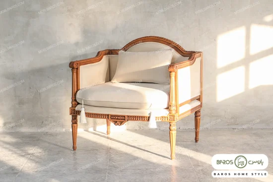 مبل تکنفره جدید کاجی کد ۵ خرید باروس (1)