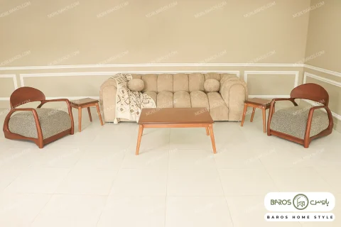 مبل راحتی ۵ نفره جدید ژاکلین کد ۳ خرید باروس (1)