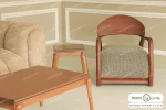 مبل راحتی ۵ نفره جدید ژاکلین کد ۳ خرید باروس (3)