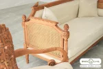 مبل نئوکلاسیک نیم ست ۵ نفره کاجی و کینگ خرید باروس (4)