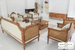مبل نئوکلاسیک کاجی مدل ۷ نفره کد ۲ خرید باروس 5 (4)