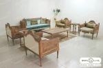 مبل نئوکلاسیک کاجی مدل ۷ نفره کد ۳ خرید باروس 65 (8)