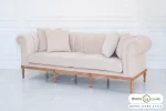 کاناپه جورجیا چستر لمسه دوخت شیاری
