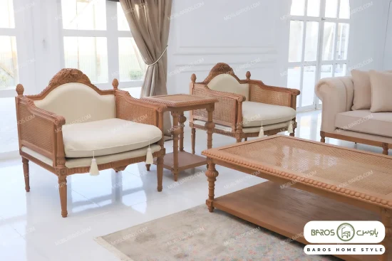 مبل نئوکلاسیک کاجی و جورجیا چستر خرید باروس (3)
