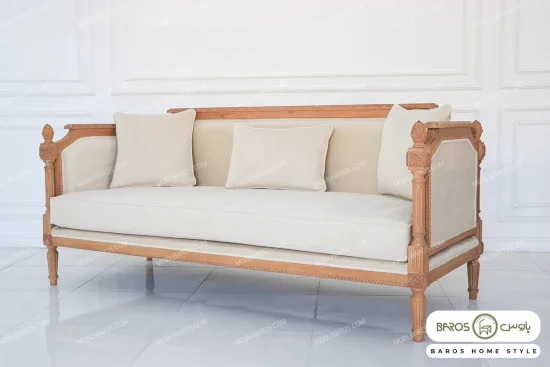 کاناپه و مبل نئوکلاسیک و جدید کاجی