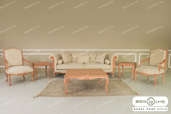 مبل کلاسیک رومینا و چستر نیکا کد ۴ خرید باروس (9)