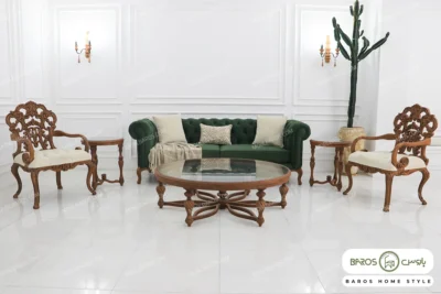 مبل کلاسیک رومینا کینگ و چستر جورجیا خرید باروس 6 (1)