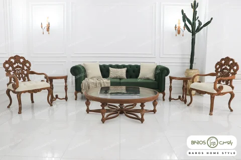 مبل کلاسیک رومینا کینگ و چستر جورجیا خرید باروس 6 (1)