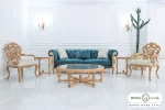 مبل کلاسیک منبت کاری کینگ روما جورجیا چستر کد ۲ خرید باروس 65 (10)