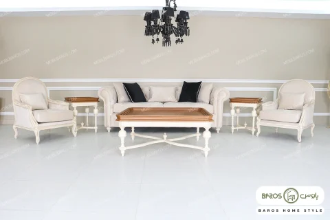مبل کلاسیک و راحتی راشل پلاس و چستر دسته پی کد ۲ خرید باروس (1)