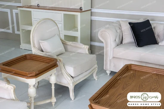 مبل کلاسیک و راحتی راشل پلاس و چستر دسته پی کد ۲ خرید باروس (6)