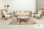 مبل کلاسیک و راحتی ۱۰ نفره کینگ و چستر نیکا خرید باروس (5)