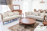مبل کلاسیک و راحتی ۱۰ نفره کینگ و چستر نیکا خرید مبل باروس ۱۰۱۳ (3)