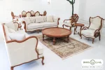 مبل کلاسیک و راحتی ۱۰ نفره کینگ و چستر نیکا خرید مبل باروس ۱۰۱۳ (4)
