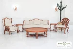 مبل کلاسیک و راحتی ۱۰ نفره کینگ و چستر نیکا خرید مبل باروس ۱۰۱۳ (9)