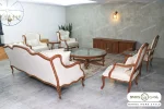 مبل کلاسیک کینگ رومینا خرید مبل باروس 1013 (4)