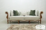 مبل ۸ نفره کلاسیک گندم و مبل چستر نیکا و روما و 1011فرانسوی خرید مبل باروس (12)