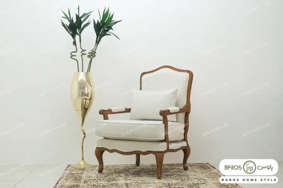 مبل ۸ نفره کلاسیک گندم و مبل چستر نیکا و روما و 1011فرانسوی خرید مبل باروس (5)